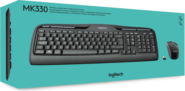 Fotoja e Set tastierë + maus Logitech MK330 (920-008533)
