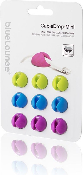 Fotoja e Set menaxhues për kabllo BlueLounge CableDrop Mini, 9 copë
