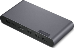 Fotoja e Qendër USB Lenovo 40B30090EU, 2x USB 3.2 Gen 2 Type-C, 90W, e hirtë