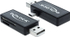 Fotoja e Lexues karte Delock USB 2.0/microUSB, i zi, Picture 1