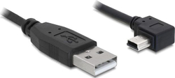 Fotoja e Kabllo Delock USB-A - miniUSB, 1 m, e zezë