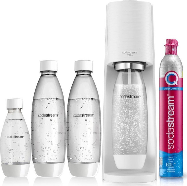 Fotoja e Saturator SodaStream Terra, i bardhë