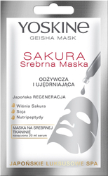 Fotoja e Maskë për fytyrë Yoskine Geisha Mask - Sakura Silver Nourishing and Firming Mask, 20ml