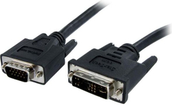 Fotoja e Kabllo StarTech DVI A - D Sub DVIVGAMM1M, 1m, e zezë