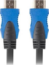 Fotoja e Kabllo Lanberg HDMI - HDMI CA-HDMI-20CU-0005-BK, 0.5m, e kaltër