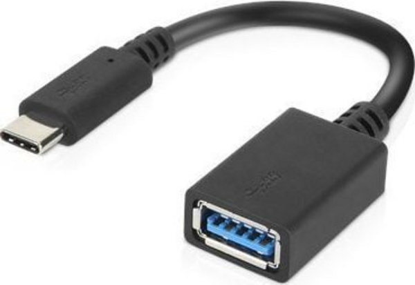 Fotoja e Përshtatës Lenovo USB-C në USB, i zi