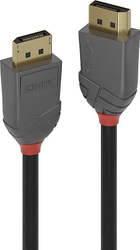 Fotoja e Kabllo Lindy DisplayPort në DisplayPort, 0.5m, e hirtë
