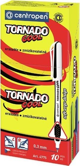 Fotoja e Stilolaps xhel që fshihet Centropen Tornado Cool, 0.3mm, i kaltër, 10 copë