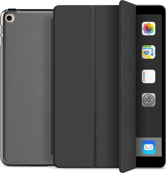 Fotoja e Mbështjellëse inteligjente Tech-Protect për iPad 10.2 2019, e zezë