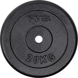 Fotoja e Peshë për stërvitje HMS, 20 kg, e zezë