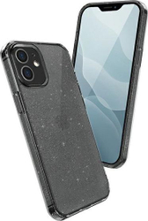 Fotoja e Mbrojtëse e pasme Uniq LifePro Tinsel për iPhone 12 Mini, 5.4", e zezë