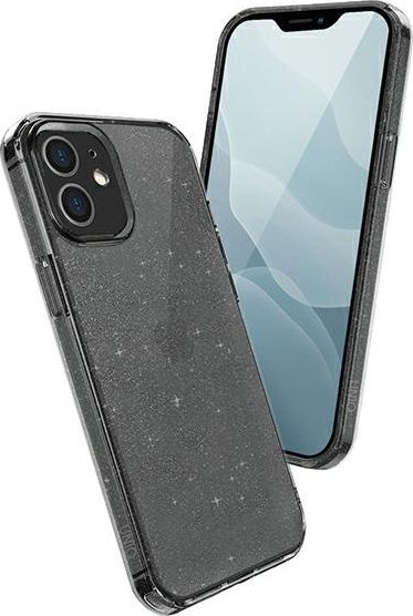 Fotoja e Mbrojtëse e pasme Uniq LifePro Tinsel për iPhone 12 Mini, 5.4", e zezë