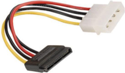 Fotoja e Kabllo Savio Molex - SATA, 0.18 m, shumëngjyrëshe