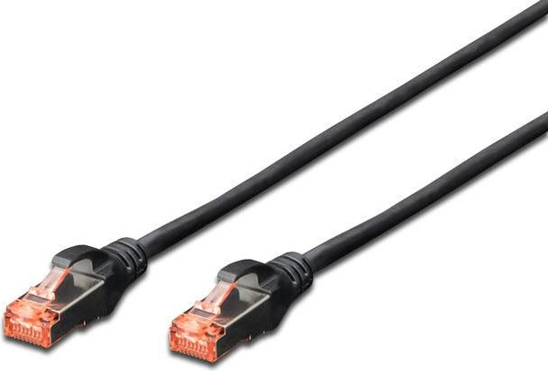 Fotoja e Kabllo Digitus DK-1644-005/BL, RJ45, S/FTP, 0.5m, e zezë