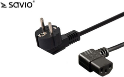 Fotoja e Kabllo rryme Savio CL-116 IEC C13, 1.8m, e zezë