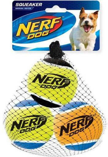 Fotoja e Top tenisi për qen Hagen Nerf, 3 copë