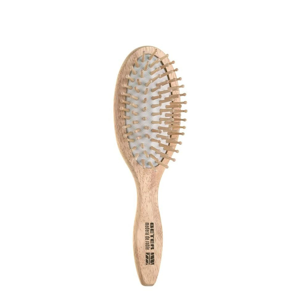 Fotoja e Brush për flokë BETER Natural Fiber me Pisha prej druri dhe topa mbrojtës