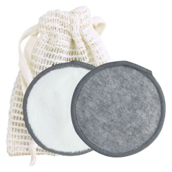 Fotoja e Beter Pady Reusable Makeup Remover Pads – Pambuk Natyral dhe Karboni Bambuje