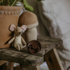 Fotoja e FRIGG Rope Latex Natural Rubber Pacifier 1 Piece - Cocoa, Picture 2