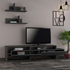 Fotoja e Komodë për TV Decortie Gara 180 cm, hiri, Picture 2