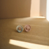 Fotoja e FRIGG Daisy Natural Rubber Pacifier 2 Pack - Blush/Cotton Candy, Picture 2
