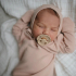 Fotoja e FRIGG Rope Latex Natural Rubber Pacifier 1 Piece - Croissant, Picture 2