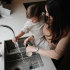 Fotoja e Silicone Baby Bottle Brush - Shifting Sand, Picture 3