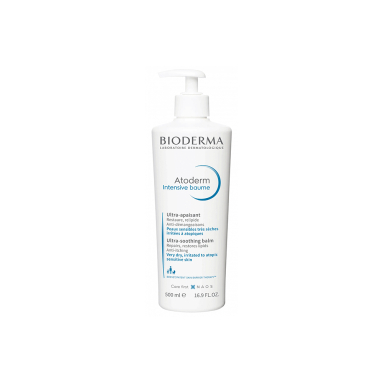 Fotoja e Bioderma Atoderm Intensive Balm – Kujdes Ultra-Qetësues për Lëkurën e Thatë 500ml
