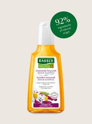 Fotoja e Shampoo Rausch për Riparimin e Flokëve me Kamomilë dhe Aroma - 200 ml