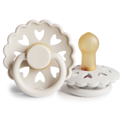 Fotoja e FRIGG Round Pacifier - Fairytale X H.C. Andersen Latex Size 1 - The Ugly Duckling, 0-6 months