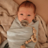 Fotoja e FRIGG Rope Natural Rubber Pacifier 2 Pack - Portobello/Silver Gray, Picture 3