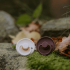 Fotoja e FRIGG Rope Natural Rubber Pacifier 2 Pack - Cream/Cocoa, Picture 2