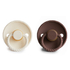Fotoja e FRIGG Rope Natural Rubber Pacifier 2 Pack - Cream/Cocoa, Picture 3