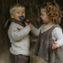 Fotoja e FRIGG Little Viking Natural Rubber Pacifier 2 Pack - Ocean View/Cream, Picture 5
