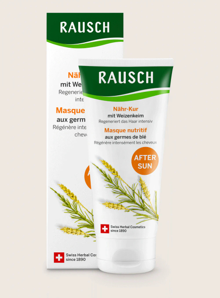 Fotoja e Krem Pishine për Trajtimin e Flokëve pas diellit me Grurë Pjekur - Rausch (100 ml)