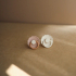Fotoja e FRIGG Daisy Natural Rubber Pacifier 2 Pack - Biscuit/Cream, Picture 2