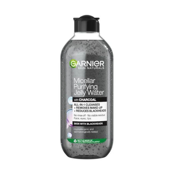 Fotoja e Garnier Skin Naturals Micellar Purifying Jelly Water me Aktiv Karbon - 400ml