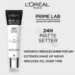 Fotoja e L'Oréal Paris Prime Lab Matte Setter Primer - Primer Mat për Zgjatjen e Grimit