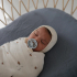 Fotoja e FRIGG Moon Phase Natural Rubber Pacifier 2-Pack - Powder Blue/Slate, Picture 2