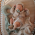 Fotoja e FRIGG Moon Phase Natural Rubber Pacifier 2-Pack - Cream/Sage, Picture 2
