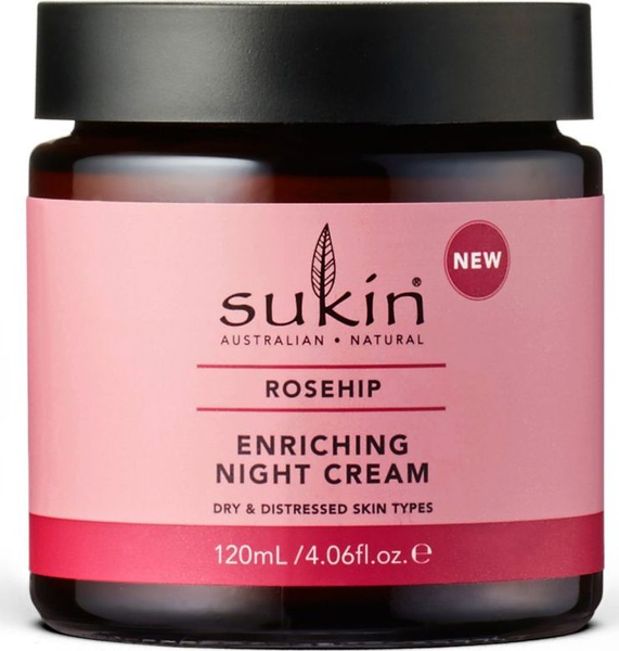 Fotoja e Krem nate për fytyrë Sukin Rosehip Nourishing, 120ml
