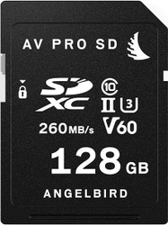 Fotoja e Kartë memorie Angelbird AVP128SDMK2V60, SDXC, 128GB, Class 10, UHS-II/U3