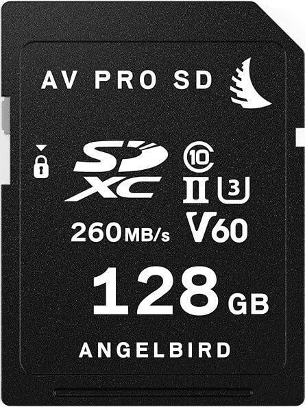 Fotoja e Kartë memorie Angelbird AVP128SDMK2V60, SDXC, 128GB, Class 10, UHS-II/U3