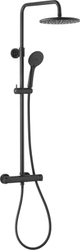Fotoja e Set dushi KFA Moza (5736-910-81), termostatik, i zi