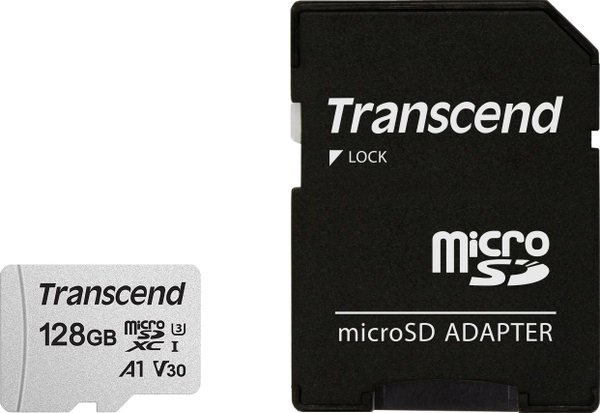 Fotoja e Kartelë memorie Transcend MicroSDXC 300S, 128GB, 10 UHS-I/ U3