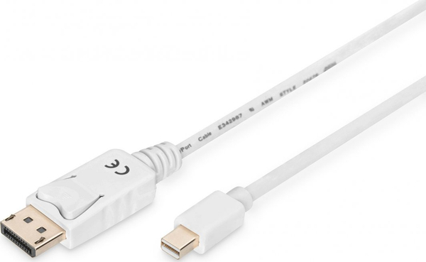 Fotoja e Kabllo Digitus DisplayPort Mini - DisplayPort, 2m, e bardhë