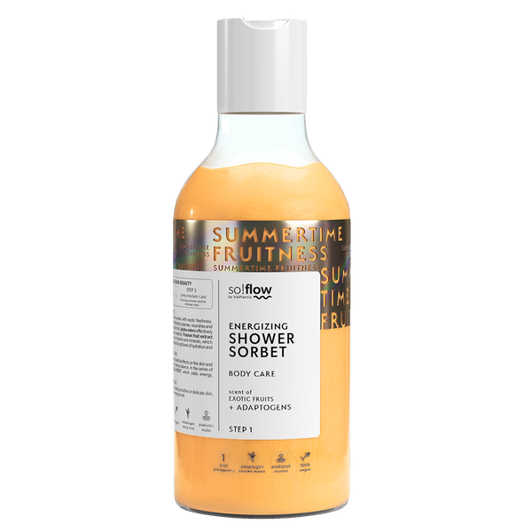 Fotoja e Xhel dushi për trup So!Flow Exotic Fruits, 400ml