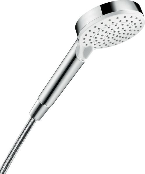 Fotoja e Kokë e dushit Hansgrohe Crometta Vario Green (26336400), 2-funksionale, e bardhë