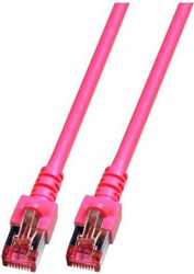 Fotoja e Kabllo rrjeti EFB Patchcord, S/FTP, Cat.6, LSZH, 7.5m, rozë
