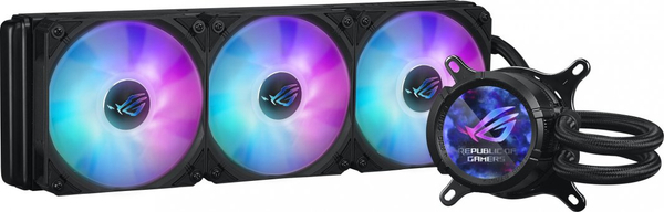 Fotoja e Ftohës Asus ROG Strix LC III 360 ARGB LCD (90RC00W1-M0UAY0), i zi